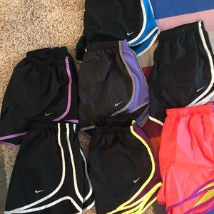 Nike Dri-Fit Tempo running shorts (7 pairs)